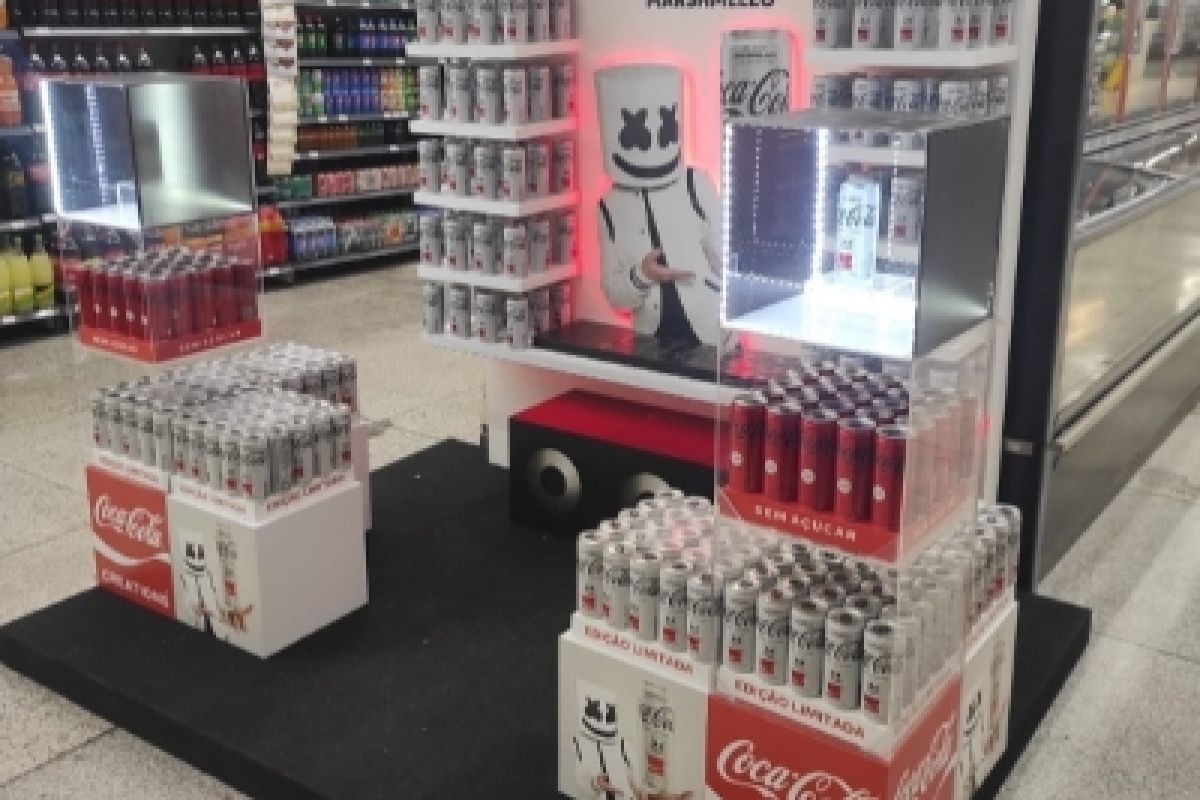 Tração assina ativação de CocaCola Marshmello pelo país Portal