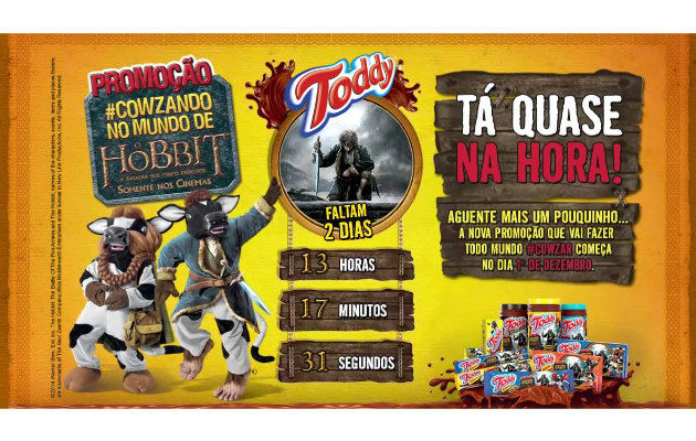 TODDY® lança promoção e manda fãs para os estúdios da Warner Bros
